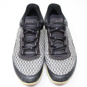 Ecco Biom Shoes Womens 6 Fjuel Maleo Natural Motion Mesh Black/White Sneakers